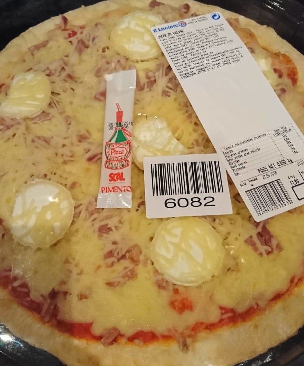 E.Leclerc Pizza au chèvre packshot