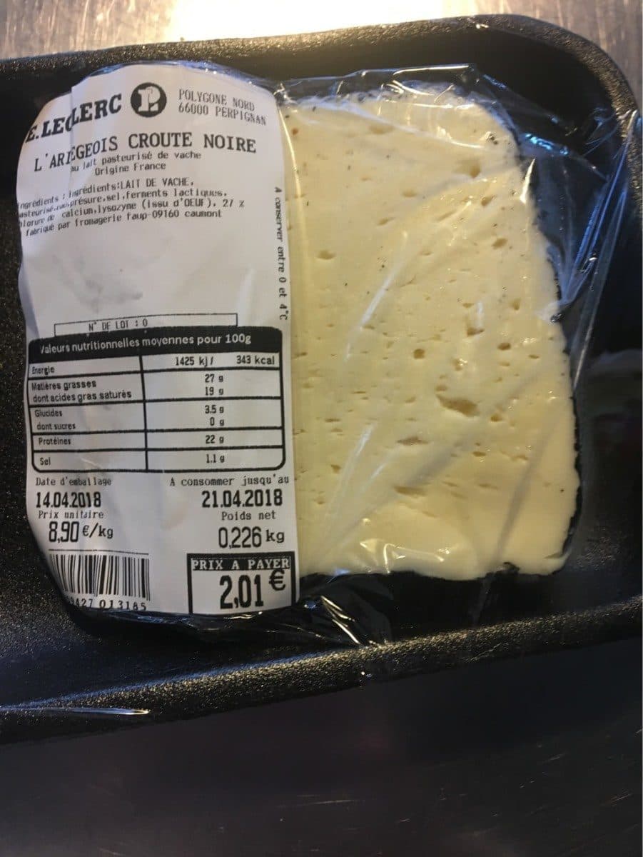 Open Food Facts Croute noire packshot