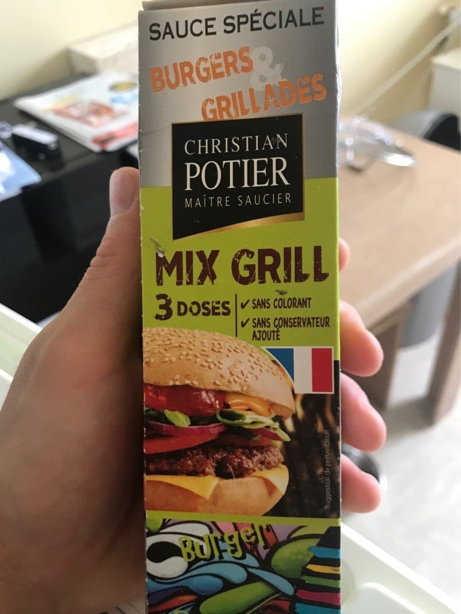 Open Food Facts Mix Grill 3 doses packshot