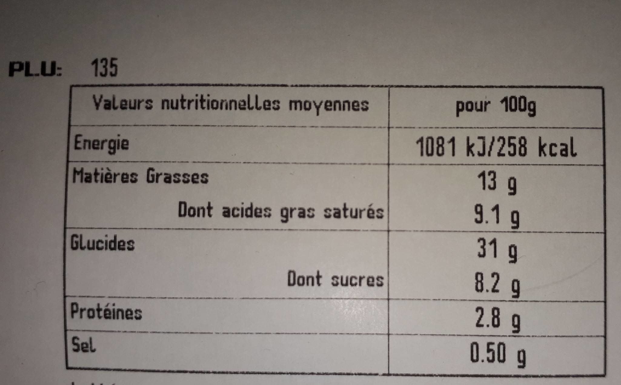 E.Leclerc Galette pomme 4/6 personnes packshot