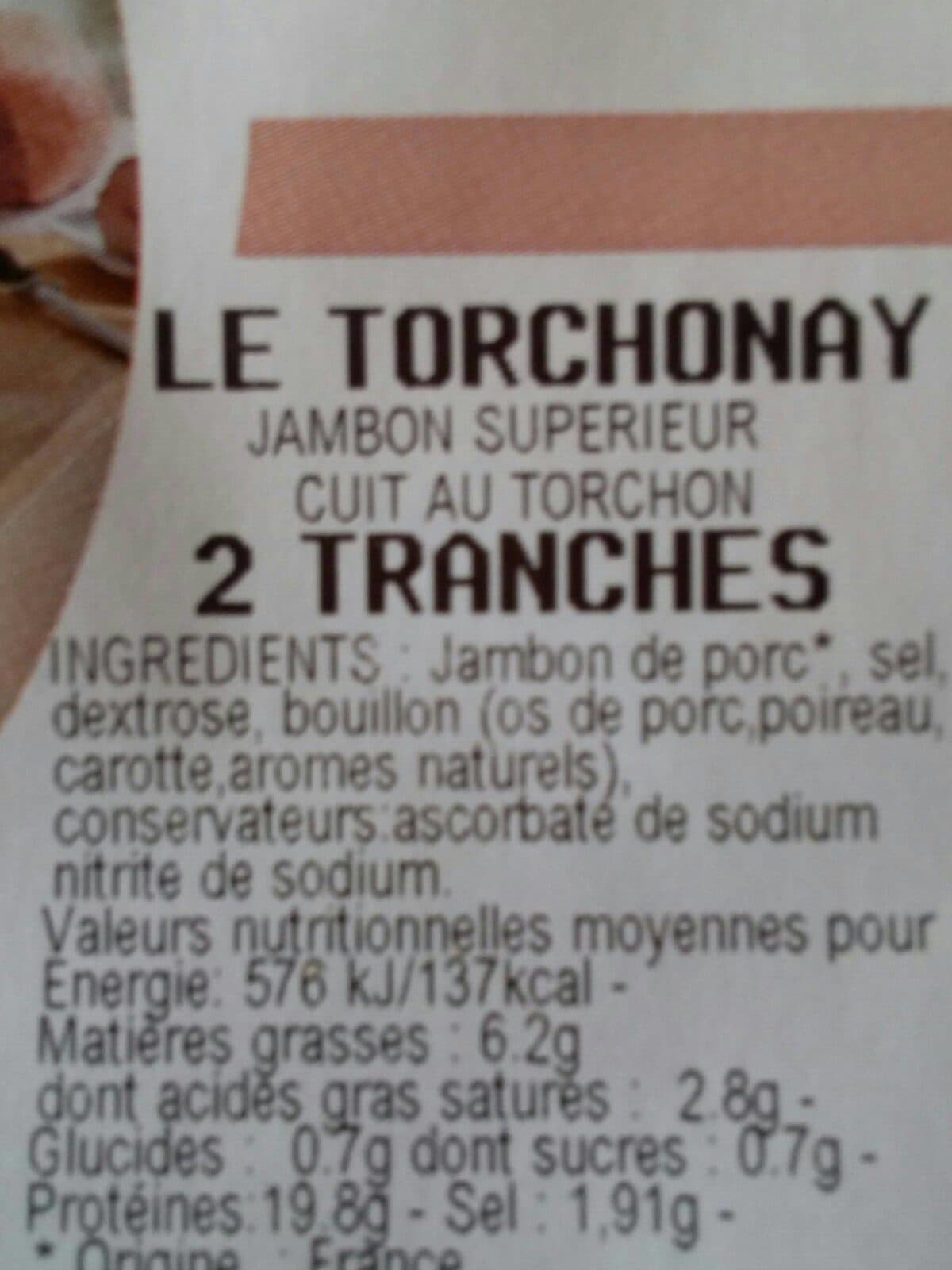 Open Food Facts Le torchonay packshot