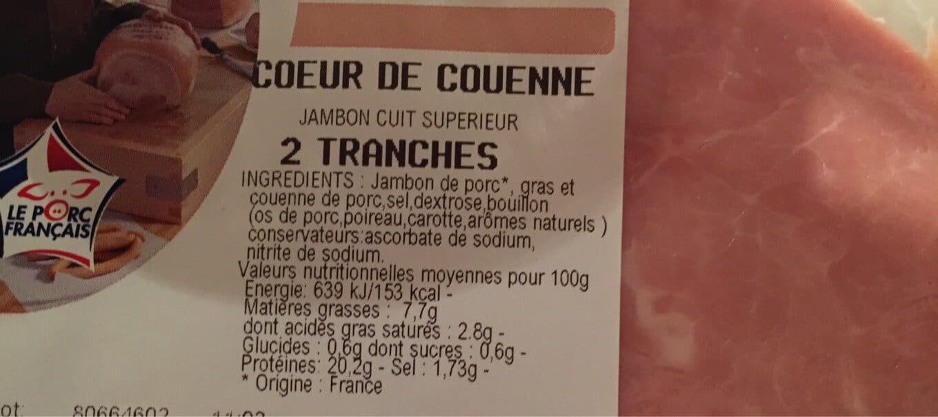Le Porc Francais Coeur de couenne packshot