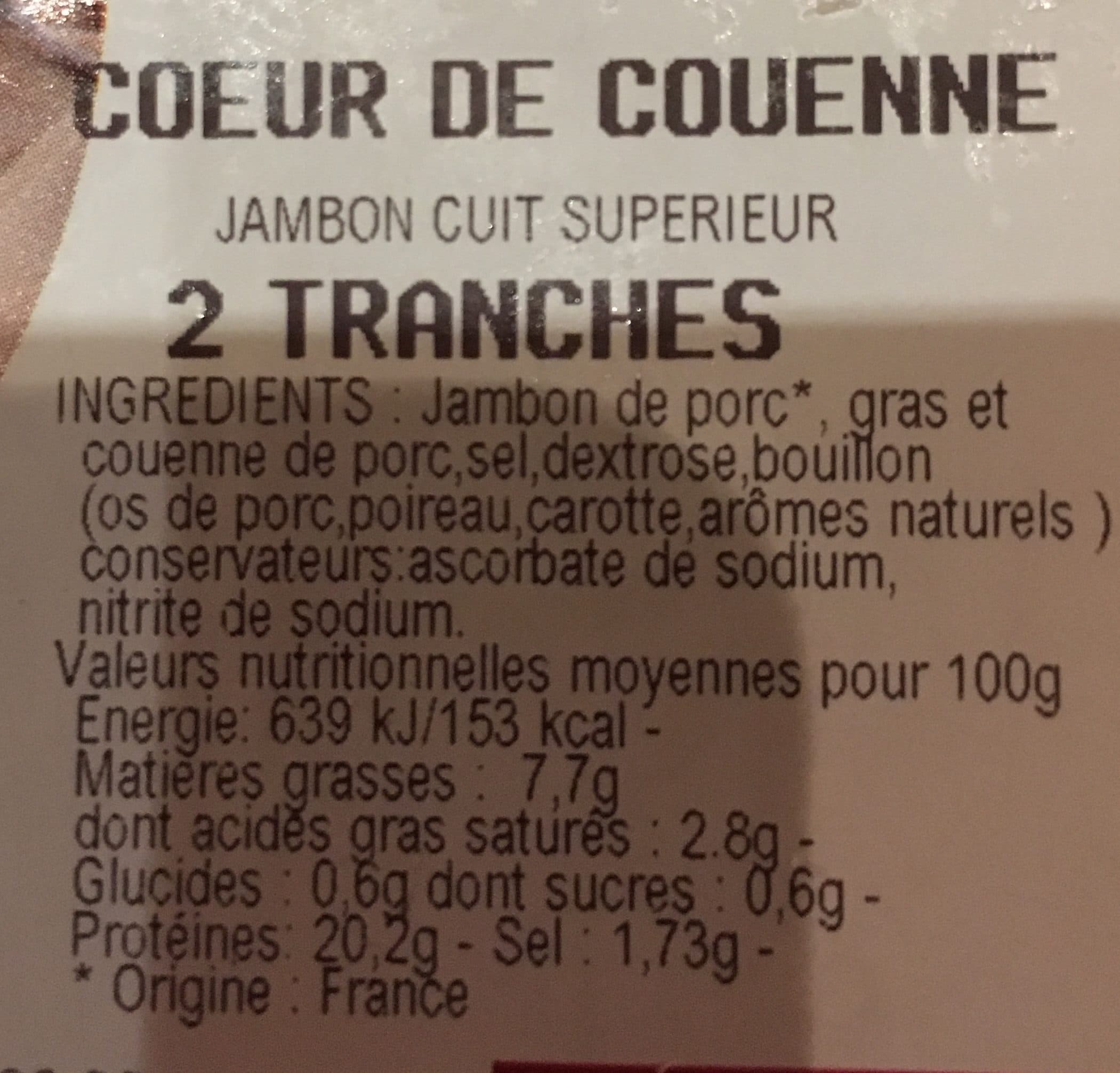 Intermarche Coeur de couenne packshot