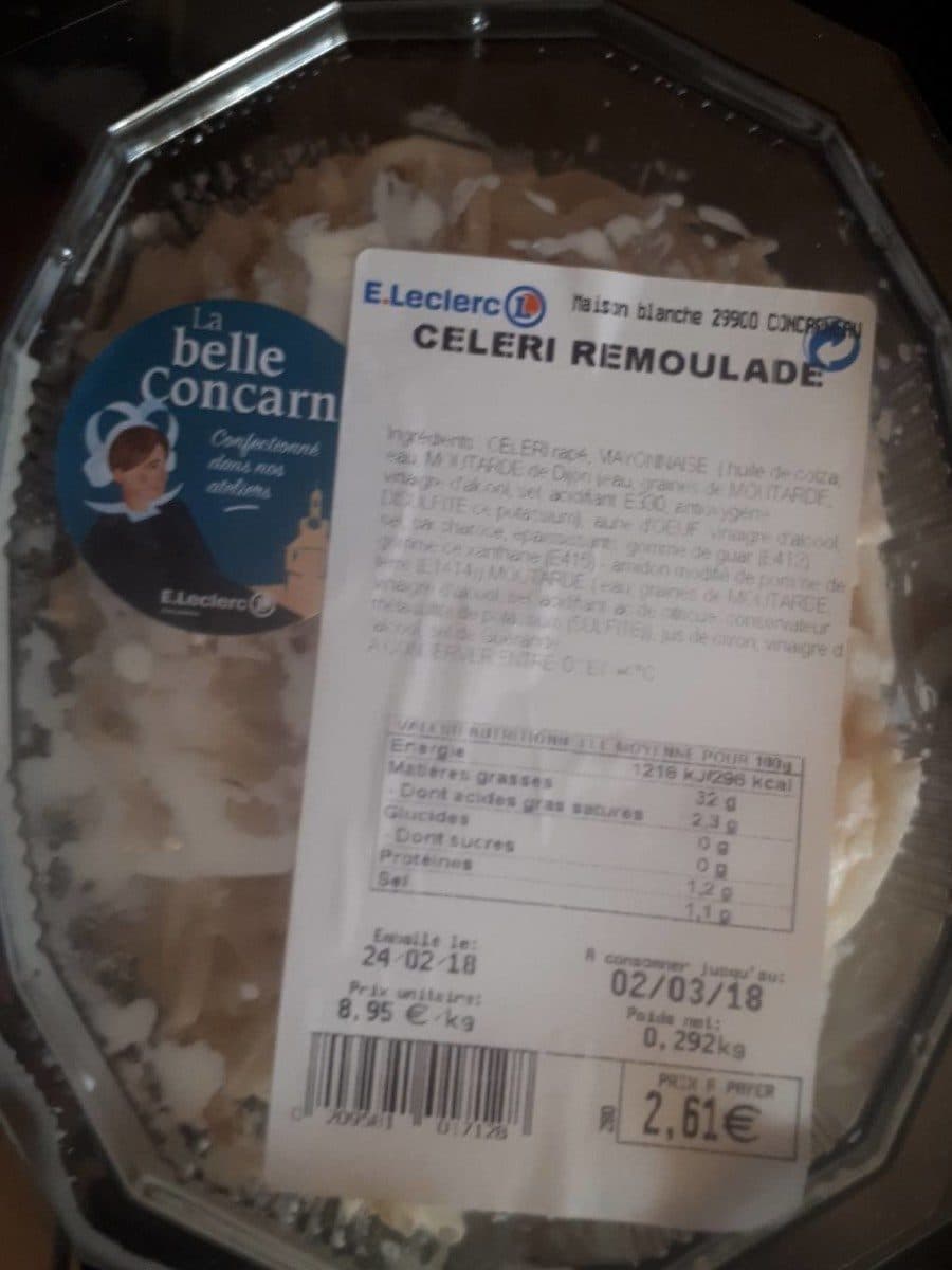 La Belle Concarn Céleri remoulade packshot