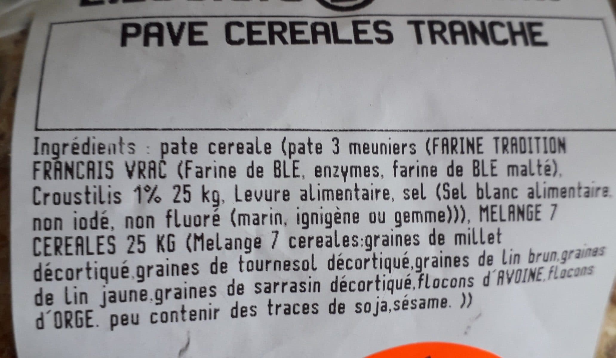 Leclerc Pain aux céréales packshot