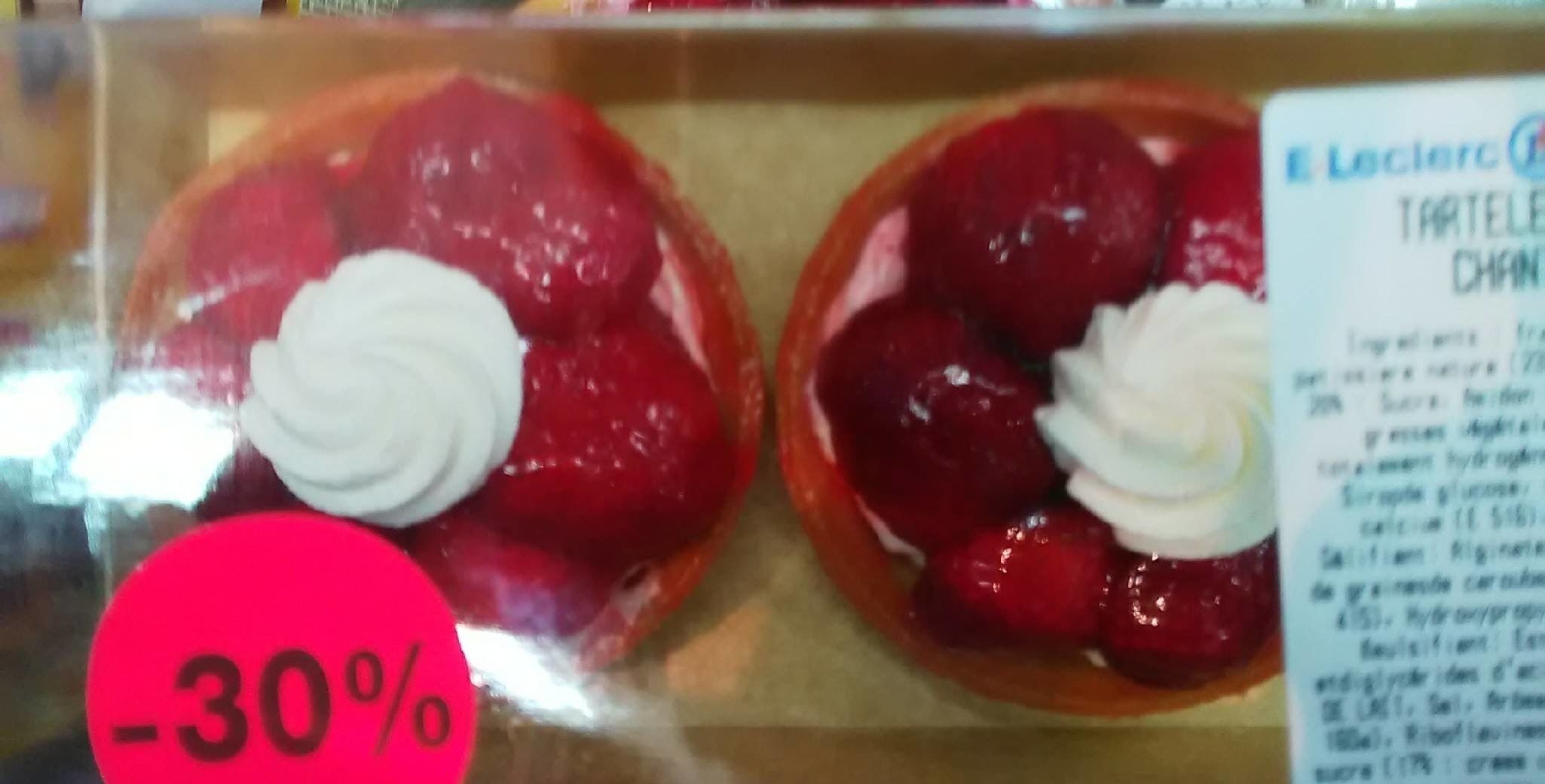 Open Food Facts Tartelettes fraises chantilly packshot