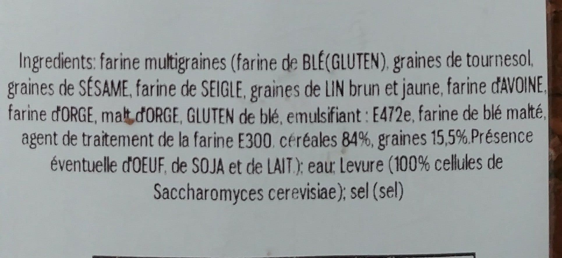 Open Food Facts Pain céréales packshot