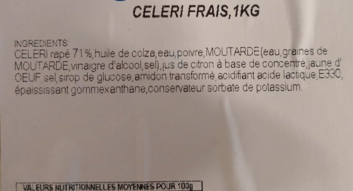 E.Leclerc Céleri frais packshot