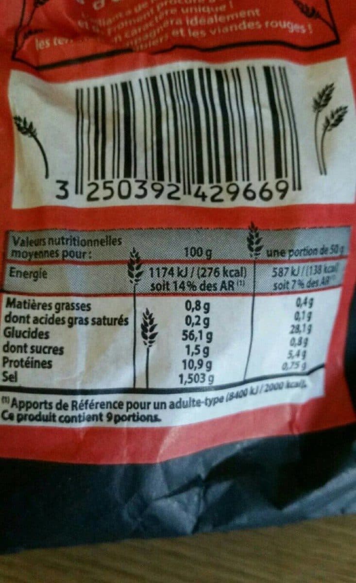Open Food Facts Pain base farine label rouge packshot