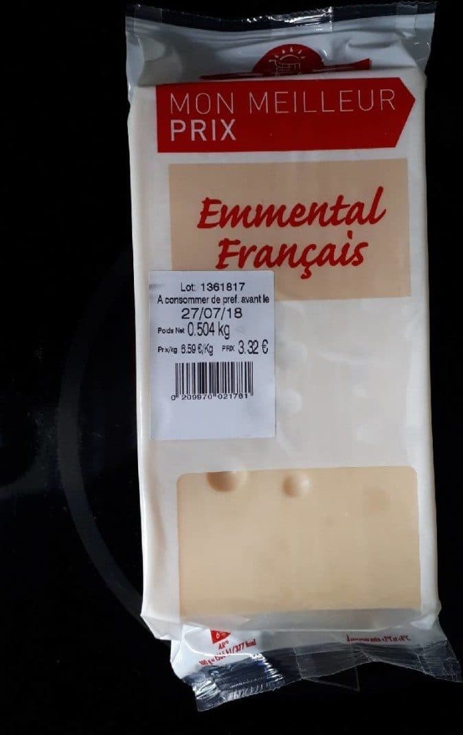 Open Food Facts Emmental Français packshot