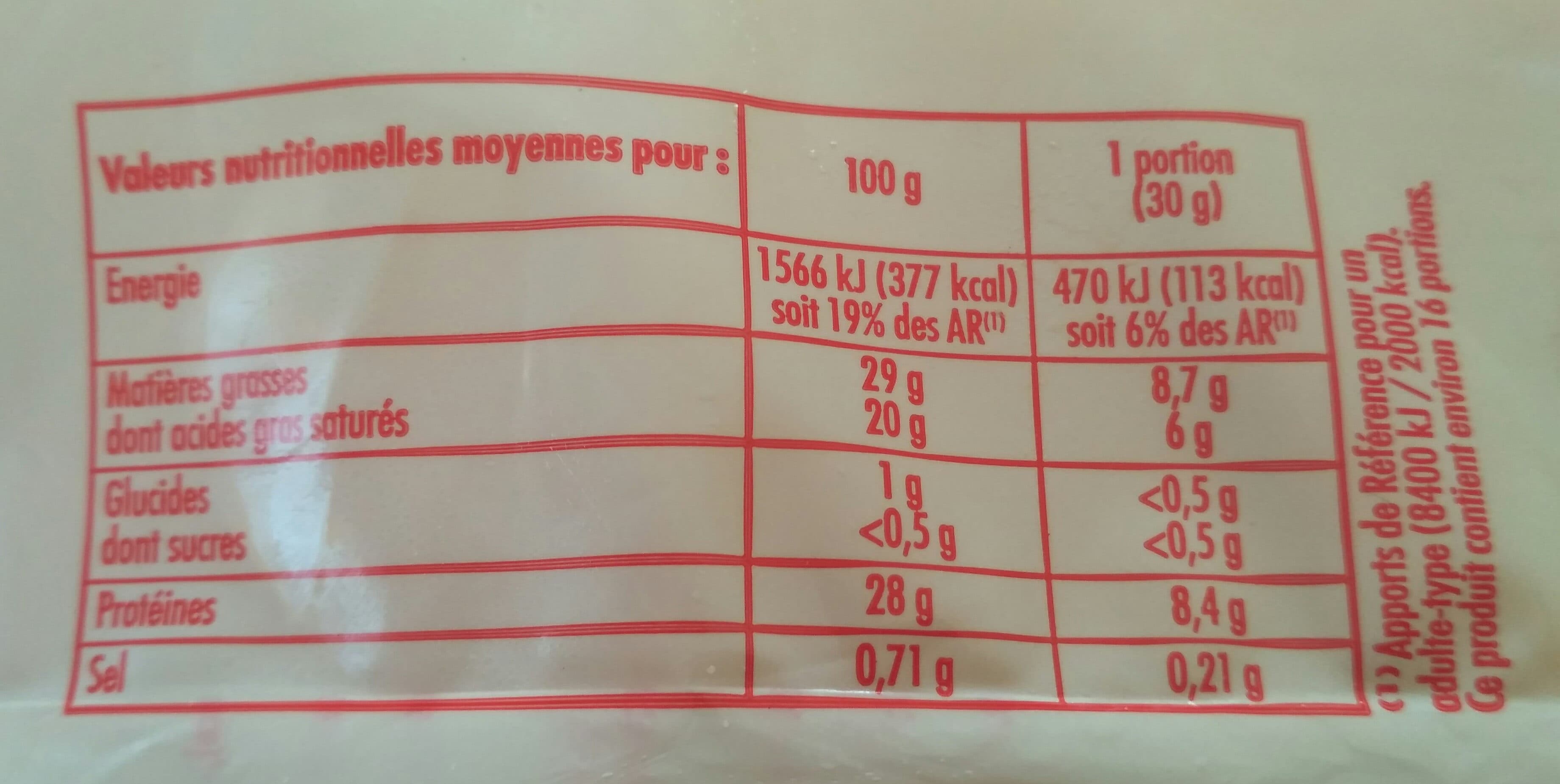 Open Food Facts Emmental Français packshot
