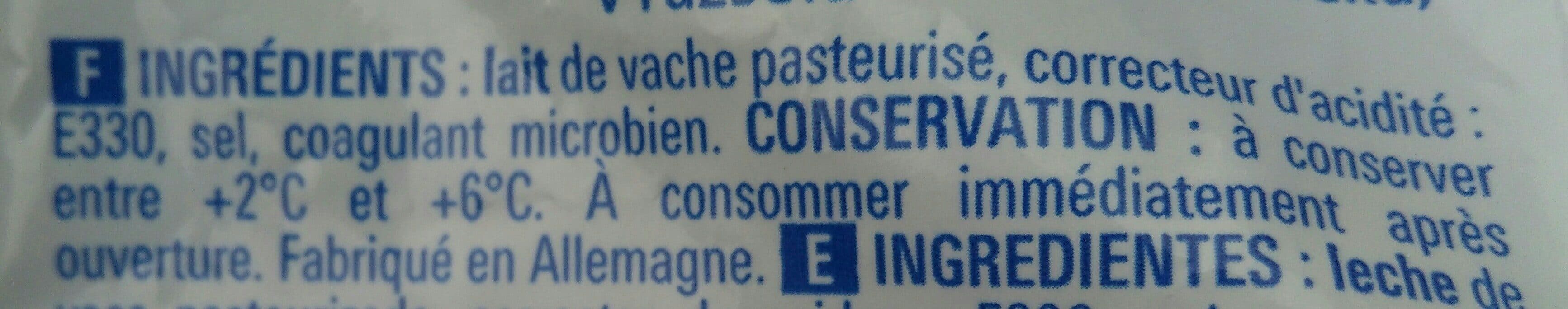 Open Food Facts Mozzarella packshot