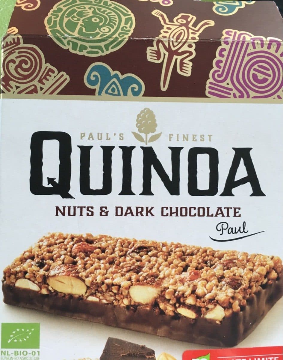 Open Food Facts Quinoa barre packshot
