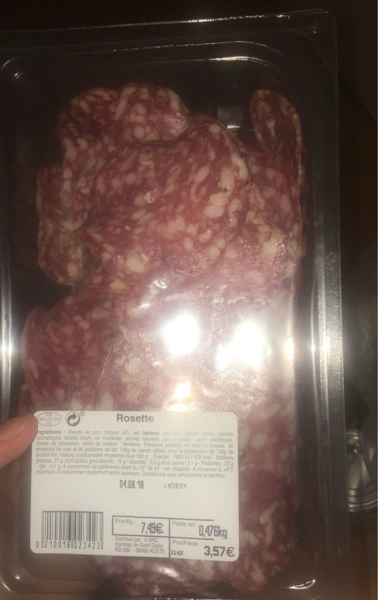 Open Food Facts Rosette packshot