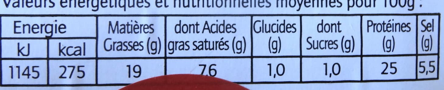 Aoste SNC Jambon cru de Pays packshot
