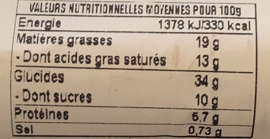 Open Food Facts P chocolat packshot