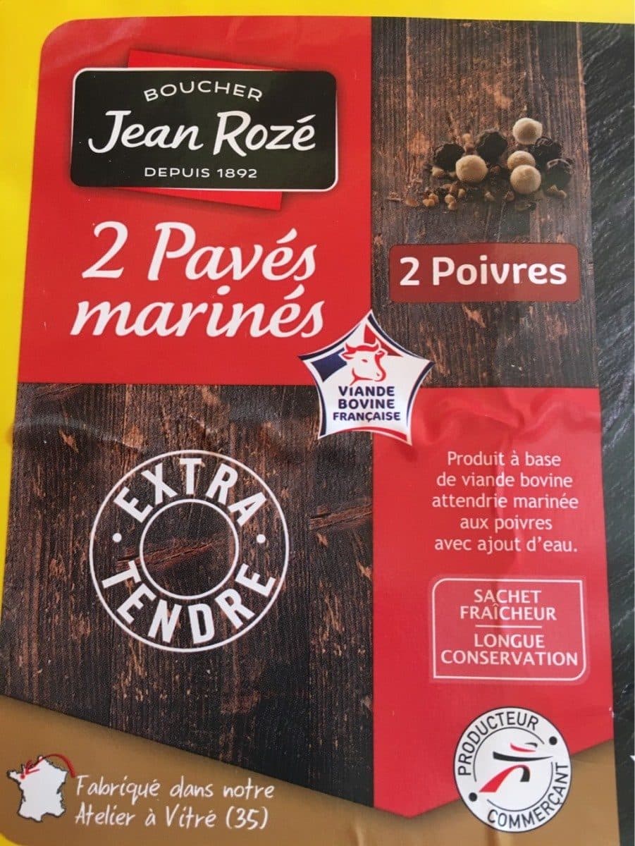 Open Food Facts Paves marines poivre packshot