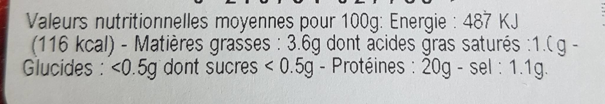 Open Food Facts 2 pavés marinés packshot