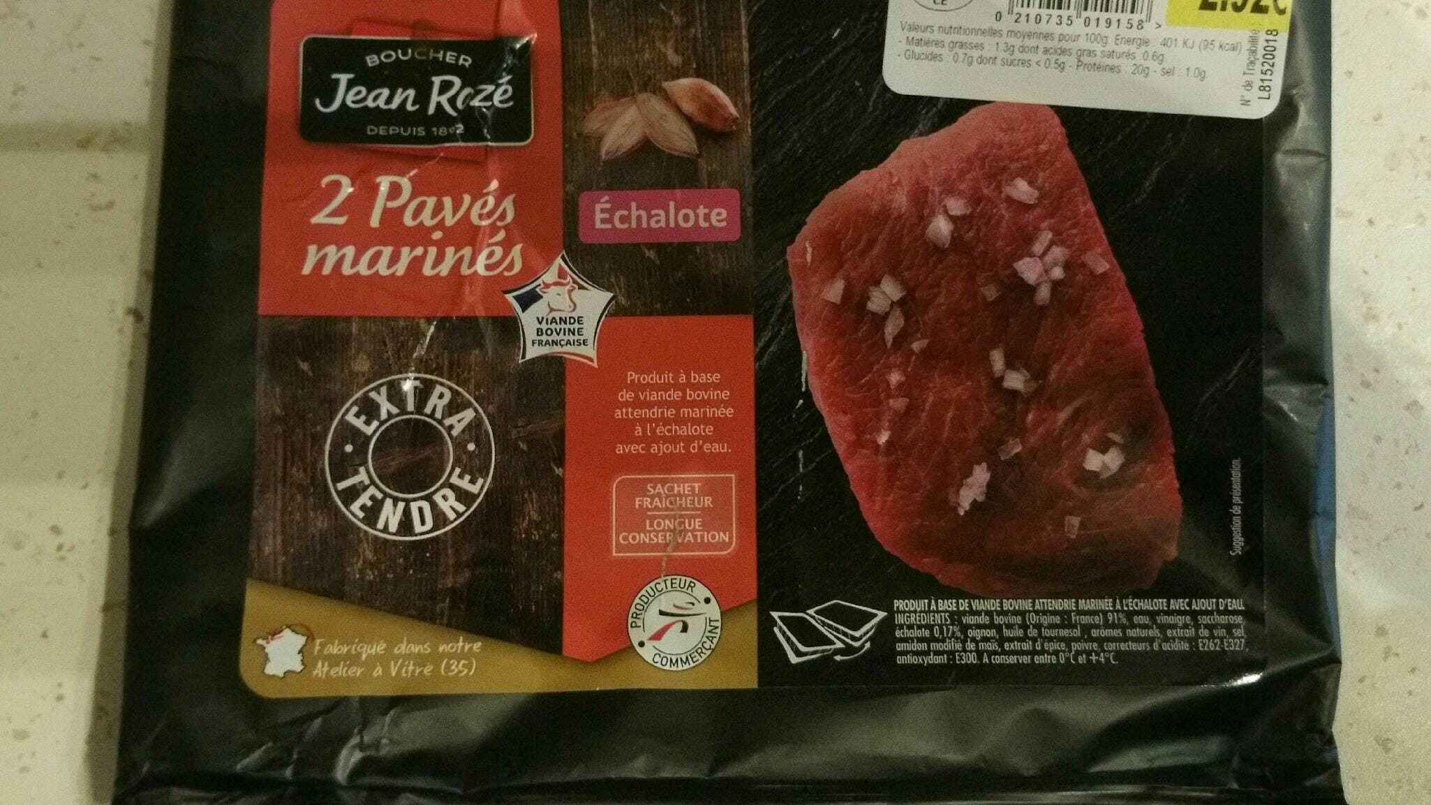 Open Food Facts 2 Pavés marinés packshot