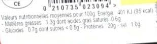 Intermarché 2 Pavés Marinés Échalote packshot