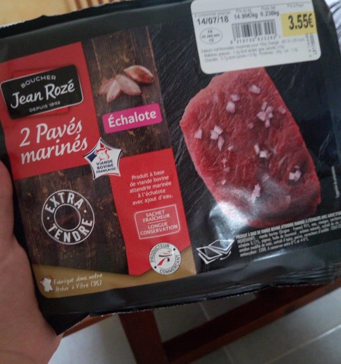 Open Food Facts Pavés marinés packshot