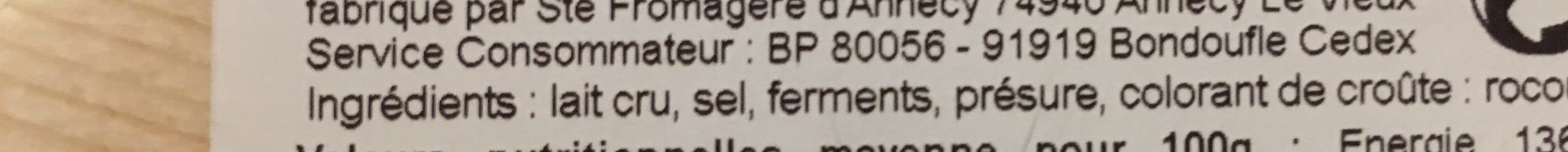 Open Food Facts Reblochon packshot