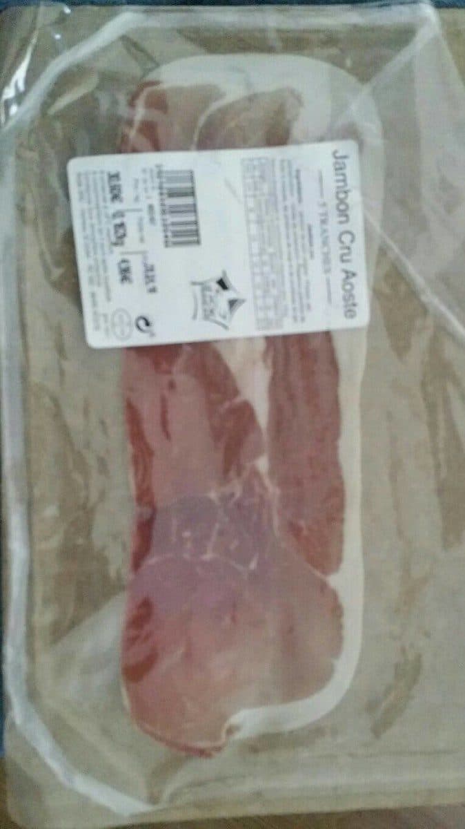 Open Food Facts Jambon cru aoste packshot