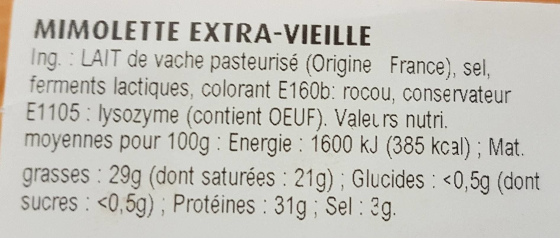 Fromapac Mimolette extra vieille packshot