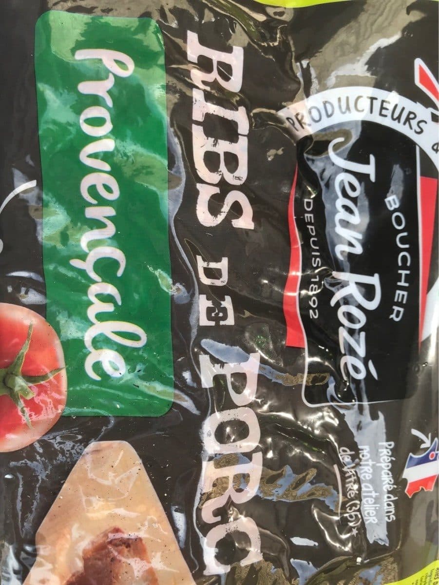 Open Food Facts Ribs de porc packshot