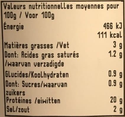 Open Food Facts Jambon cuit packshot