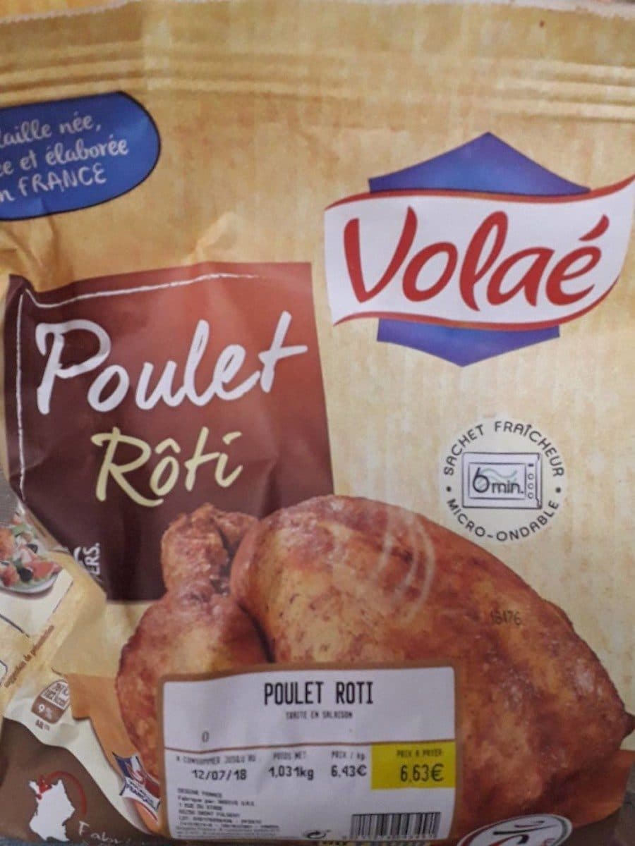 Open Food Facts Poulet rôti packshot