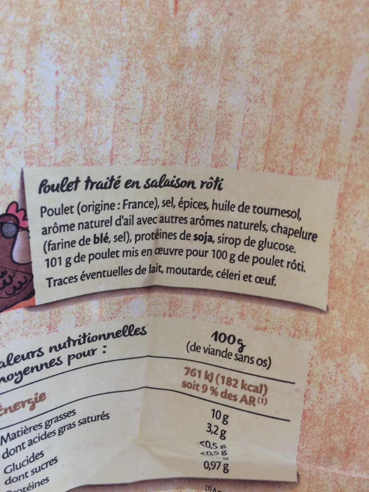 Volaé Poulet roti packshot