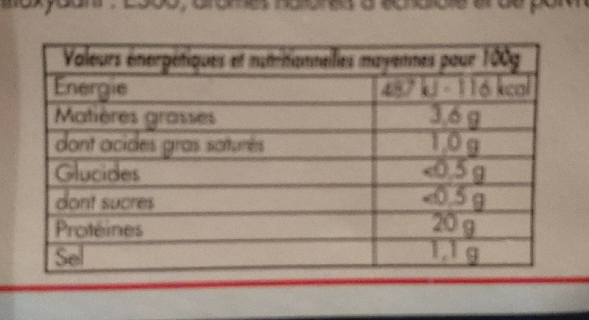 Open Food Facts 2 pavés marinés aux Poivres packshot