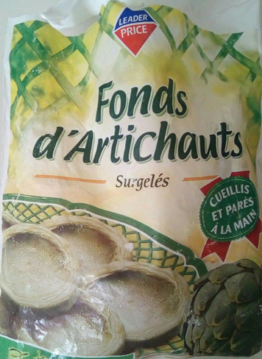 Leader Price Fonds d'artichauts packshot
