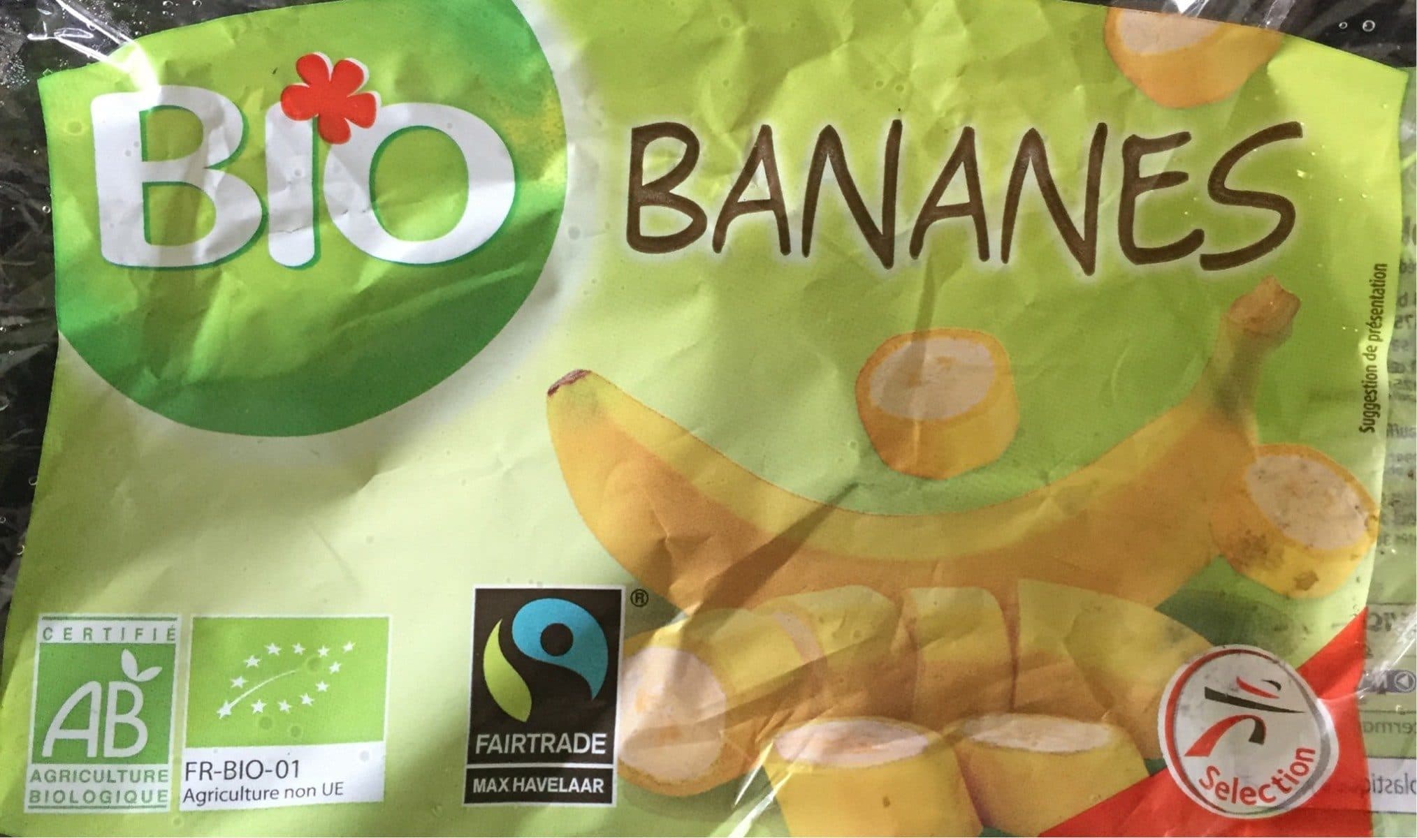 intermarché Bananes Bio packshot