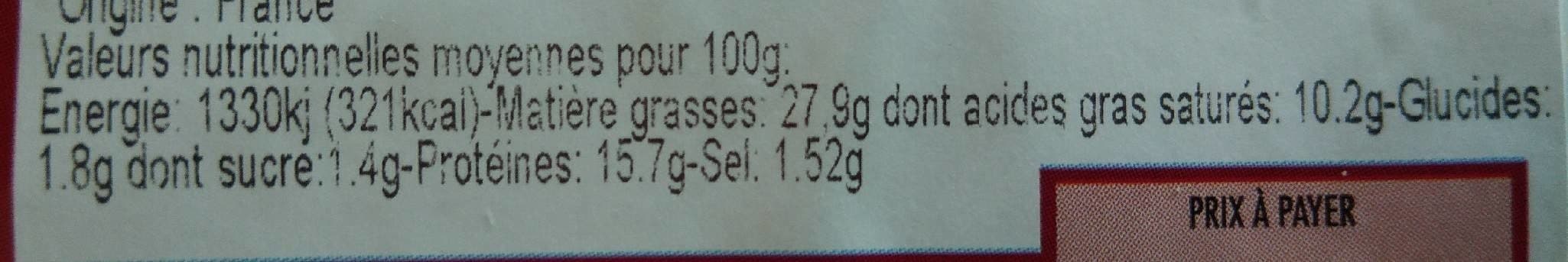 Open Food Facts Terrine de lapin aux noisettes packshot