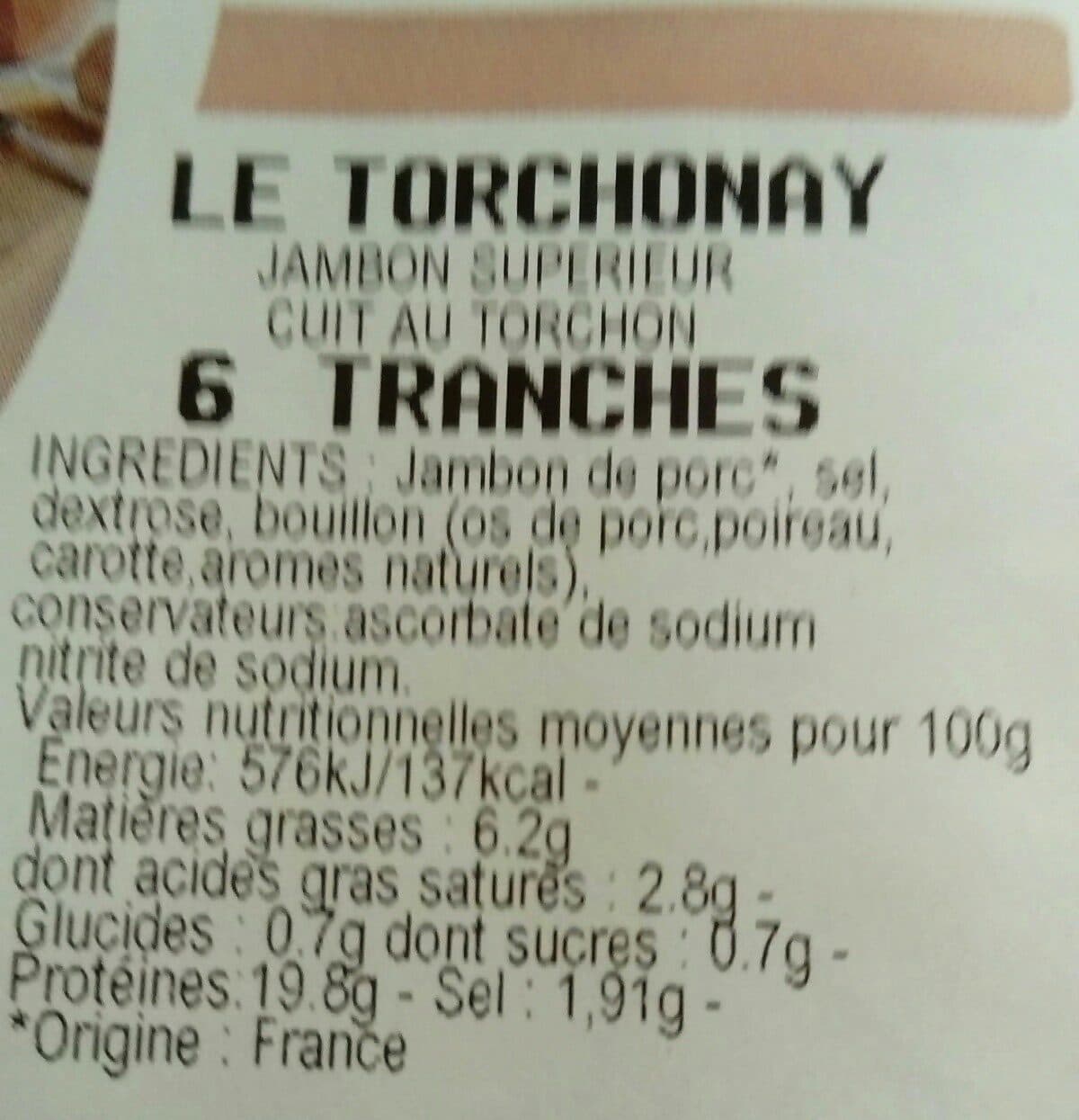 Open Food Facts Le Torchonnay packshot