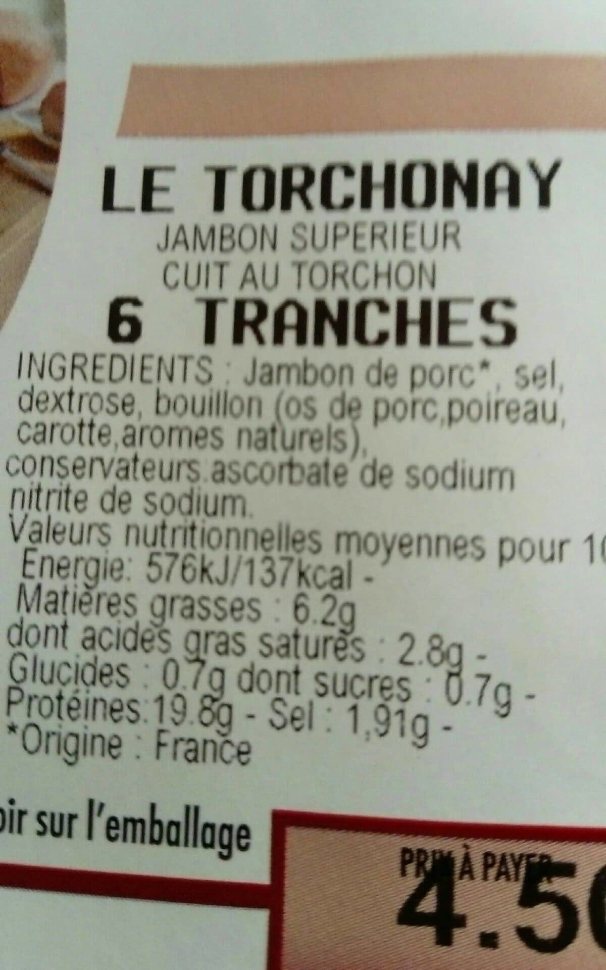 Open Food Facts Le Torchonnay packshot