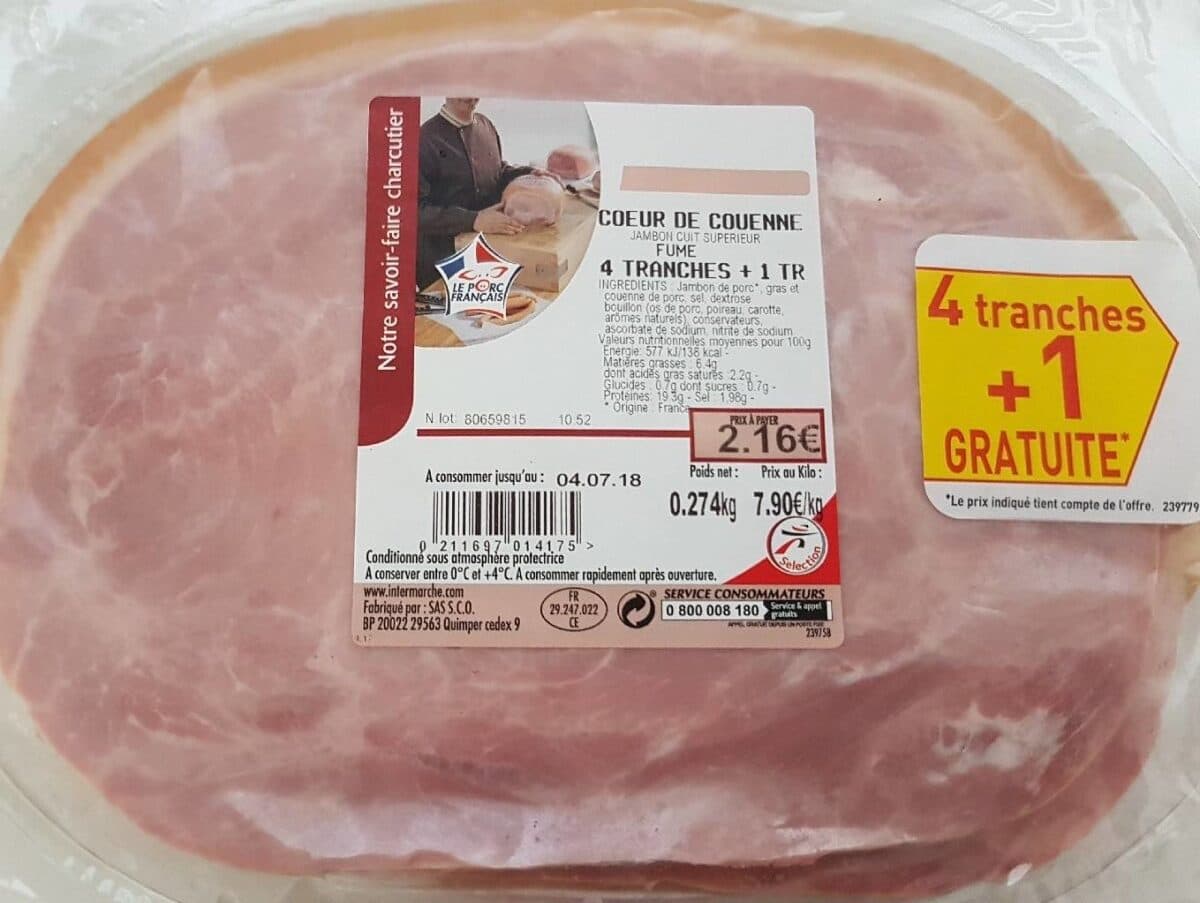 Open Food Facts coeur de couenne packshot