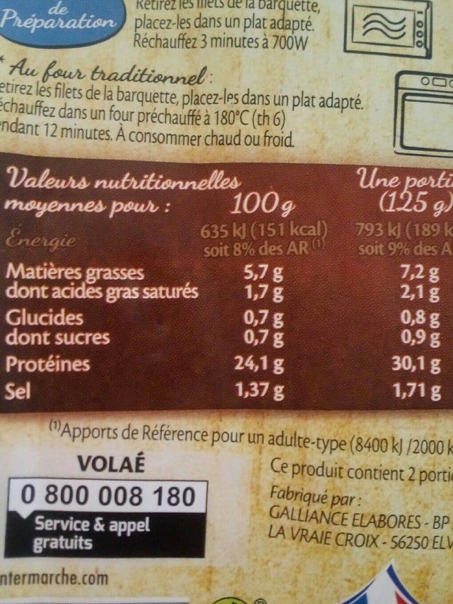 Open Food Facts Filet de poulet rotis traités en salaison packshot