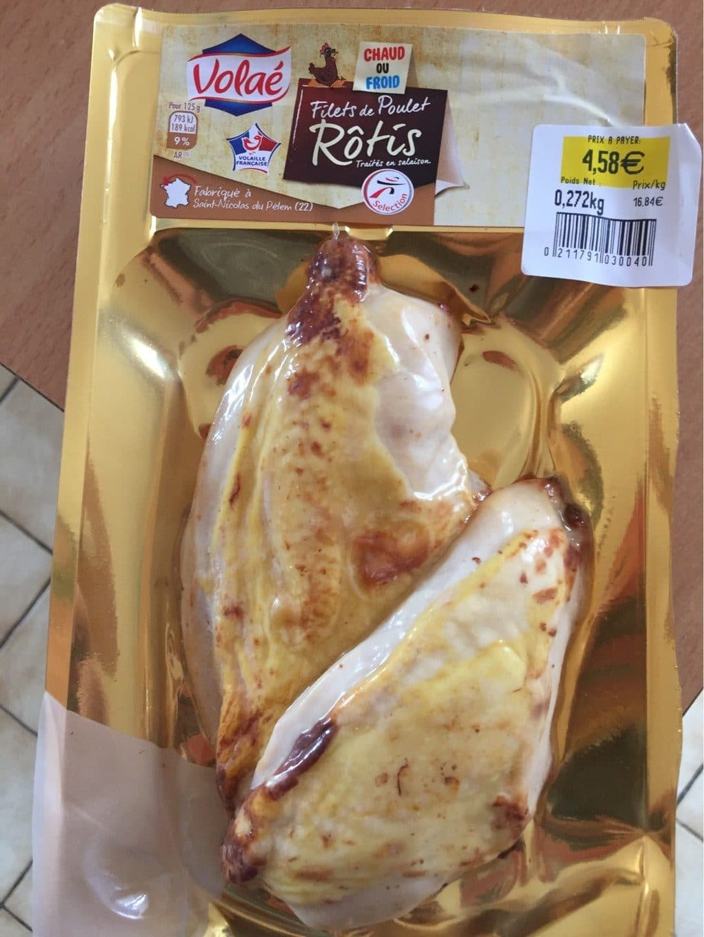 Volaé Poulet packshot