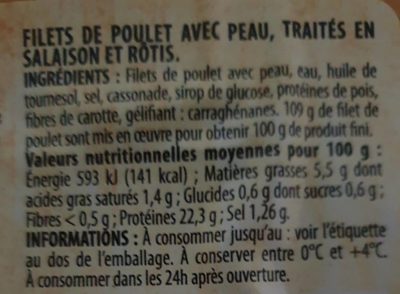 Volaé Filets de Poulet Rôtis packshot