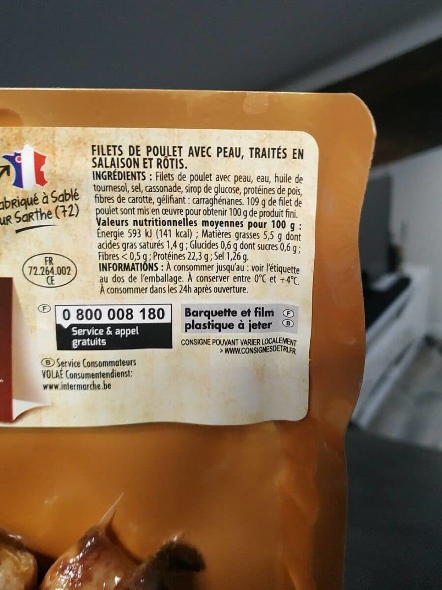 Volaé Filets de Poulet Rôtis packshot