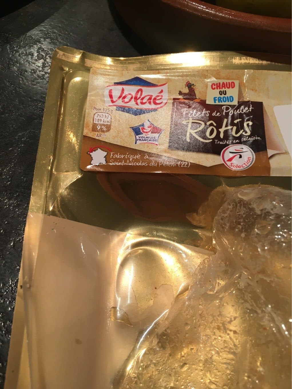 Volaé Filet de poulet rotis packshot