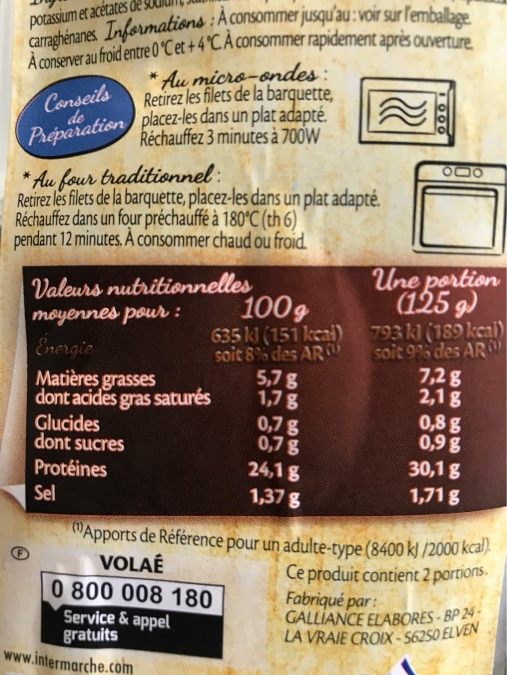Volaé Filets de poulet rôti packshot