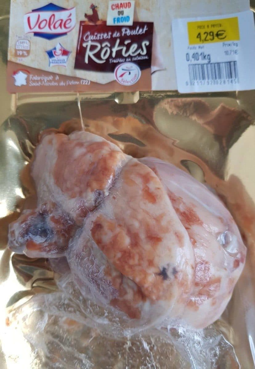 Volaé Cuisses de poulet rôties volaé packshot