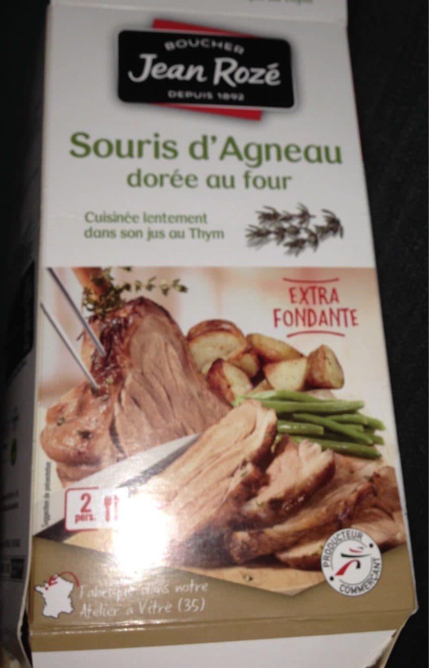 Jean Rozé Souris d'agneau dorée au four packshot