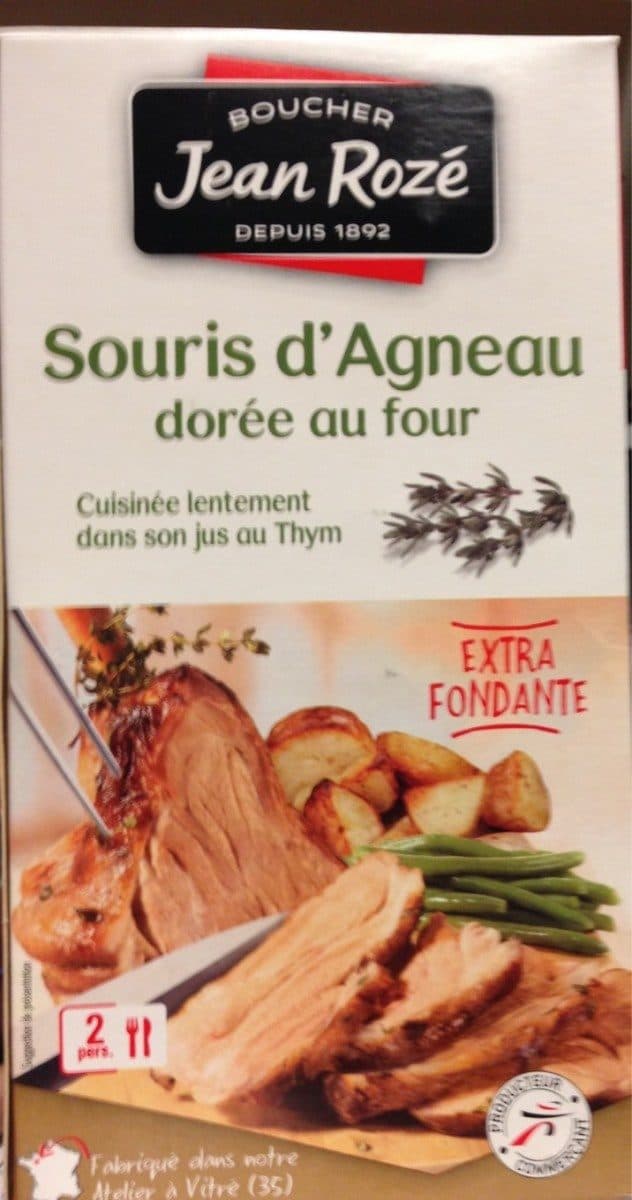 Open Food Facts Souris d'agneau packshot
