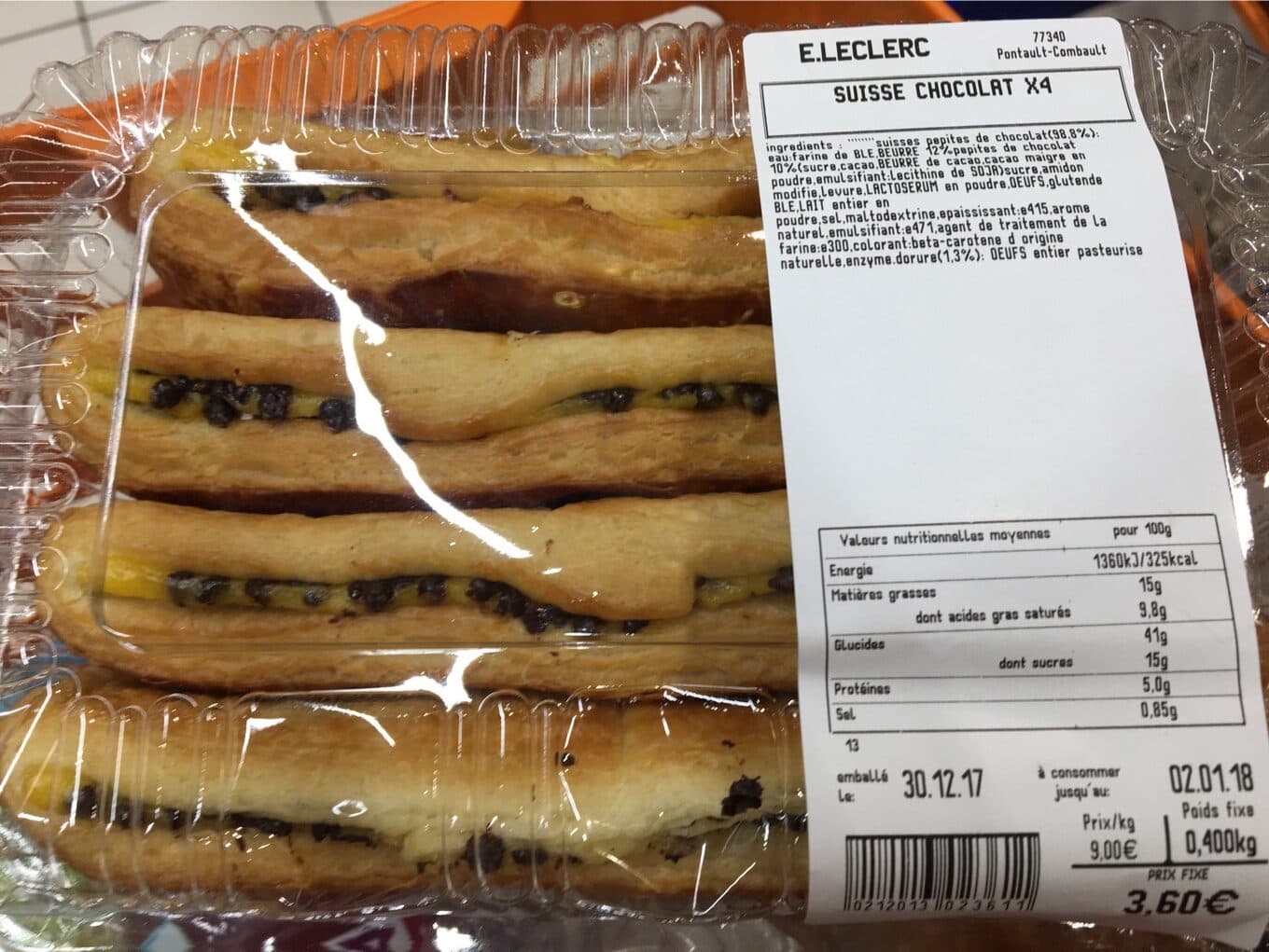 E.Leclerc Suisse Chocolat packshot