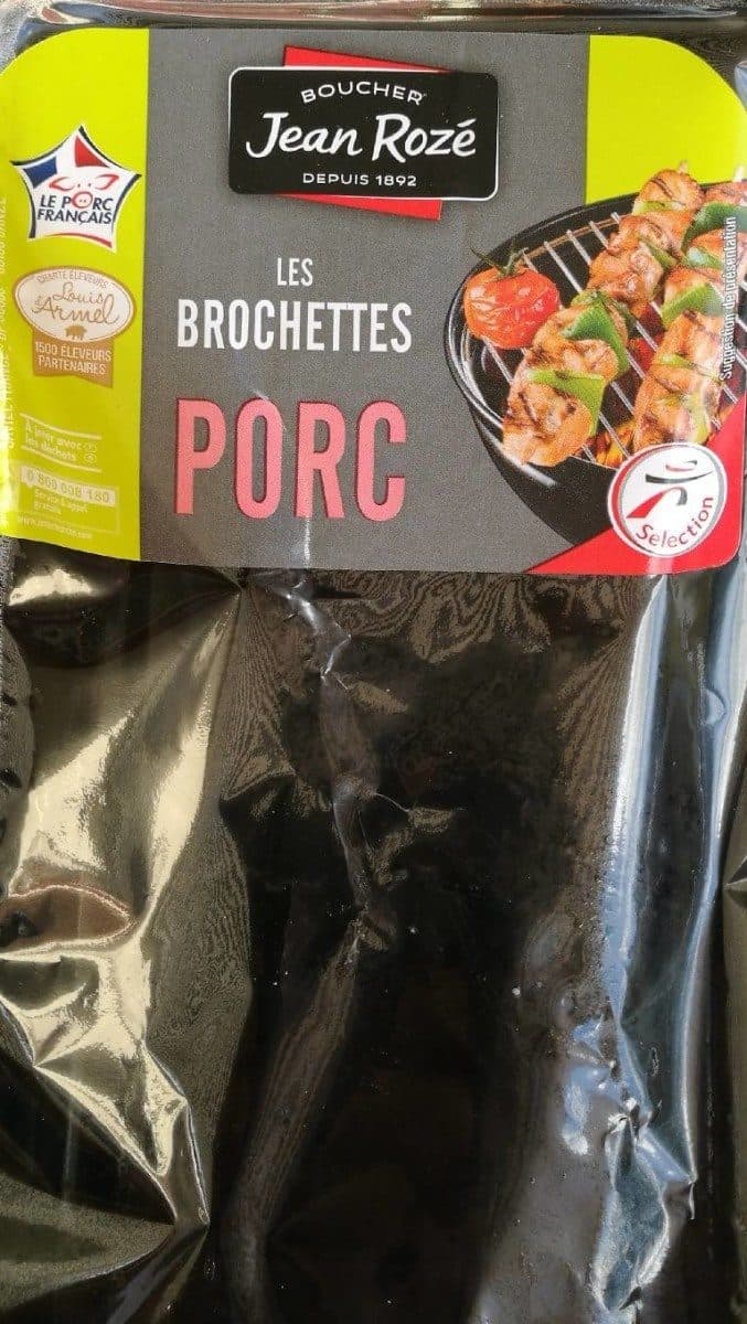 Jean Rozé Les brochettes de porc packshot